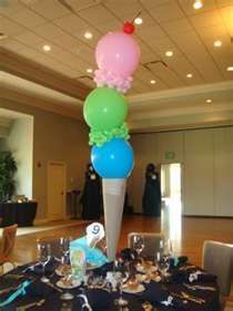 Great centerpeice for an ice cream party