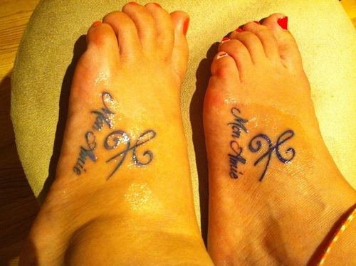Friendship tattoos | Sister tattoos