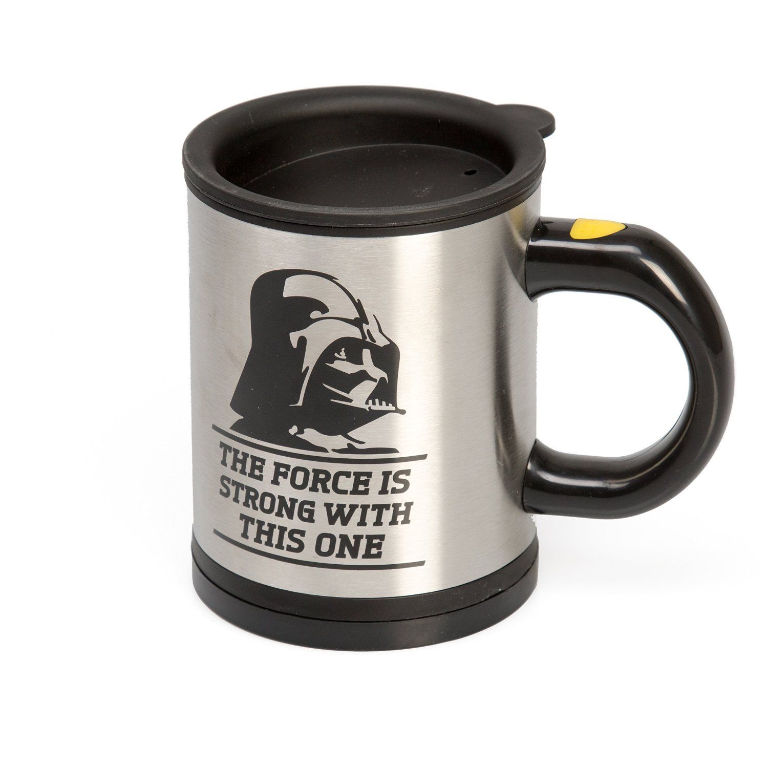 Star Wars Darth Vader Self Stirring and Spinning Mug - Mix Your Drink with the Force - Star Wars Darth Vader Self Stirring and Spinning Mug - Mix Your Drink with the Force -   Star Wars Household Items