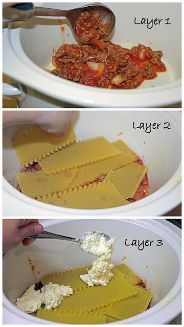 Crockpot Lasagne
