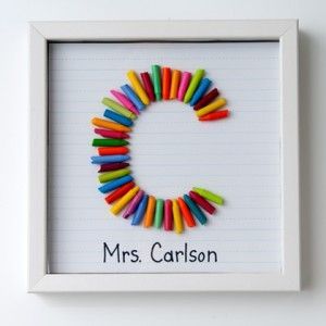 Cute teacher gift idea!