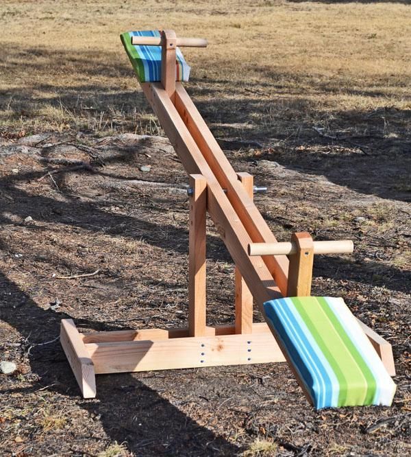 DIY See Saw #DIY #SeeSaws #Toys #Kids #Toddlers #Outdoors