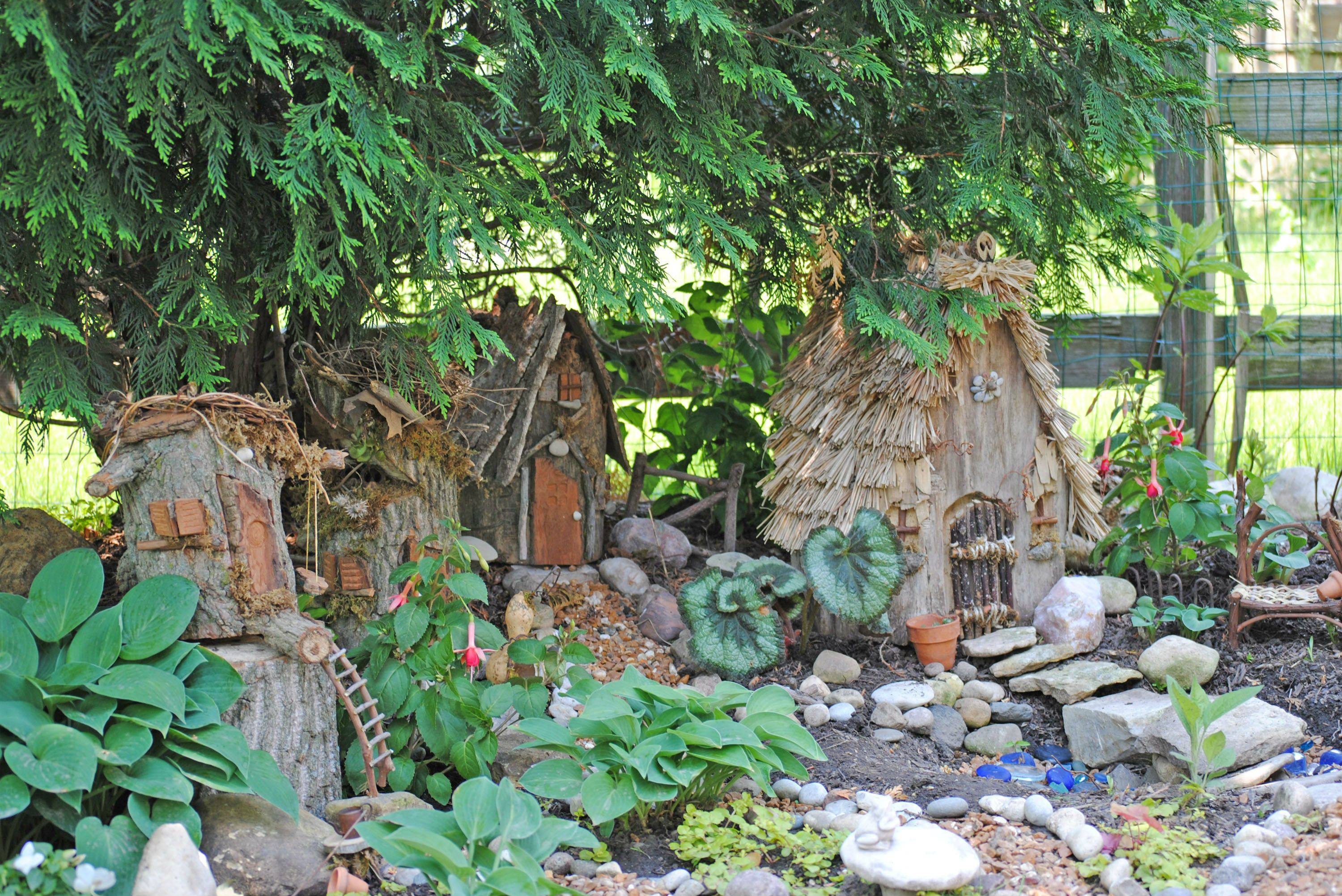 Fairy garden house