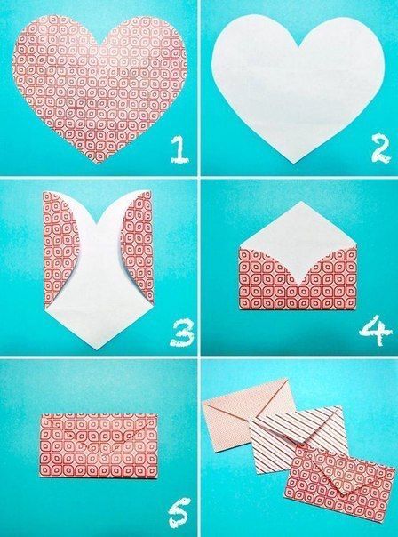 A cute way to make pretty envelopes