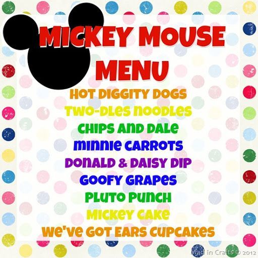 mickey mouse party ideas – Google Search