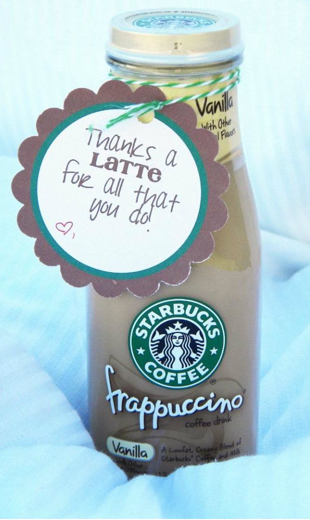 Thanks A Latte Great for Appreciation Gifts