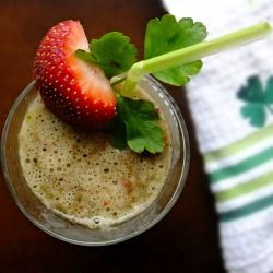 A simple green smoothie
