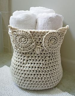 Owl Basket. Pd. Pattern $2.99