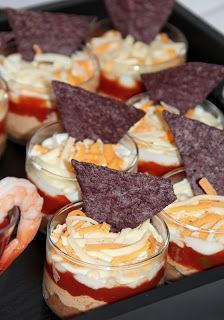 Lot of great mini-food ideas for a party