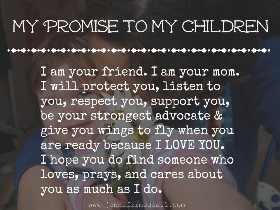 my promise to my children quotes