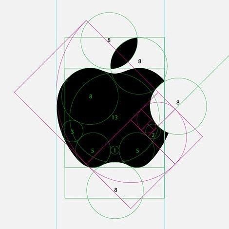Mathematical Design -Pythagorean Spiral Apple design