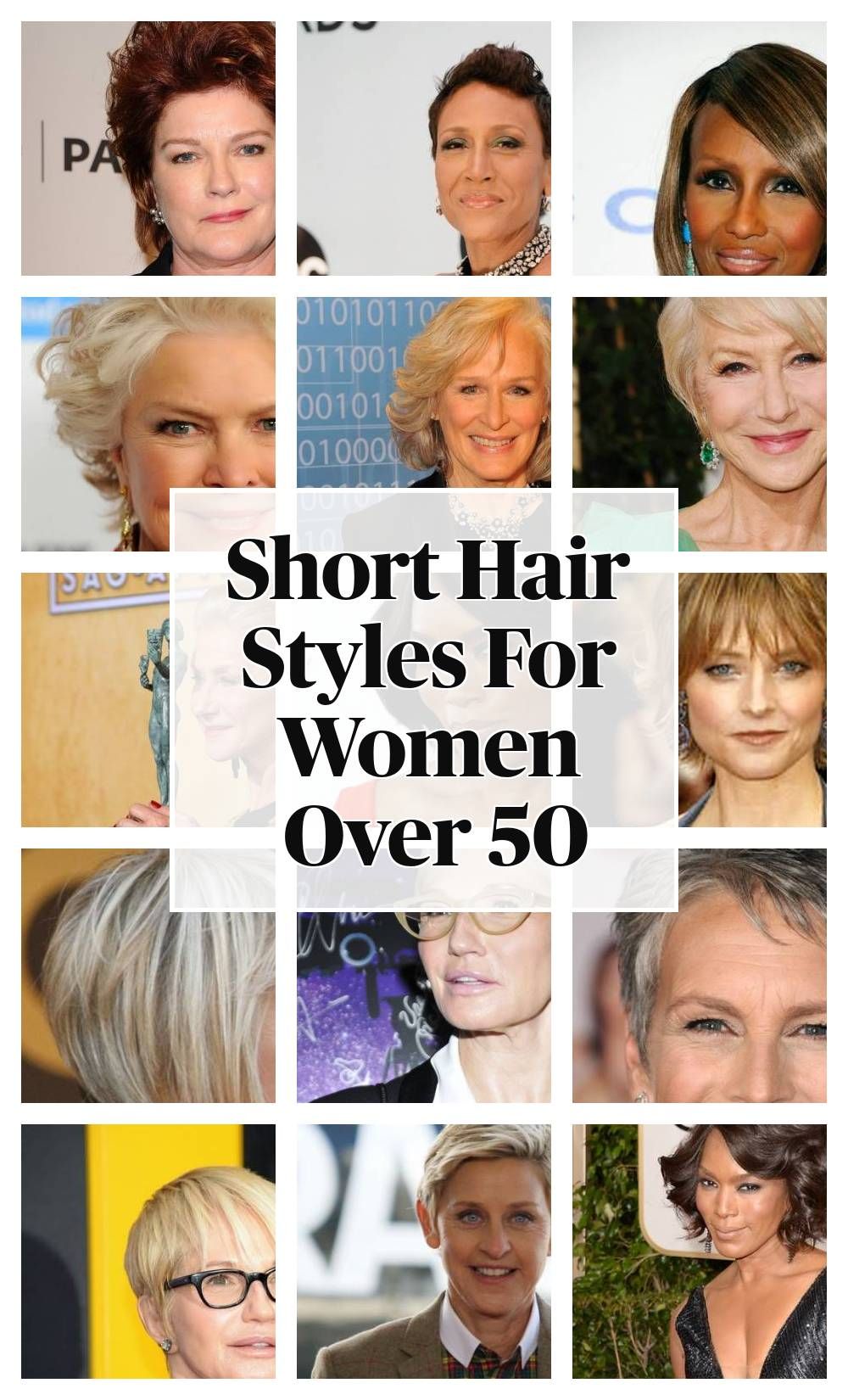 Short Hair Styles For Women Over 50