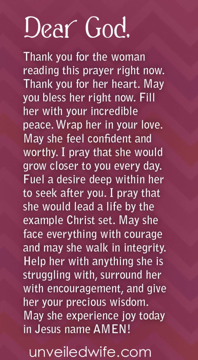 Prayer of the Day – A Blessing For Women
