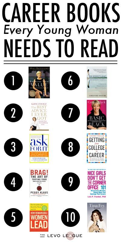 Career Books Every Young Woman Needs to Read