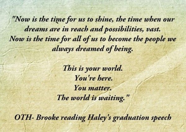 Now Is The Time - Now Is The Time -   Graduation quotes