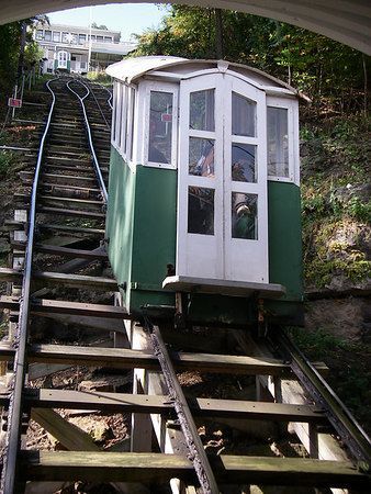 Dubuque Iowa, Incline Railway    Yes, we always ride it up and down when we visi