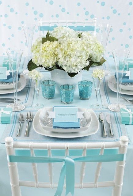 Tiffany blue wedding theme ideas