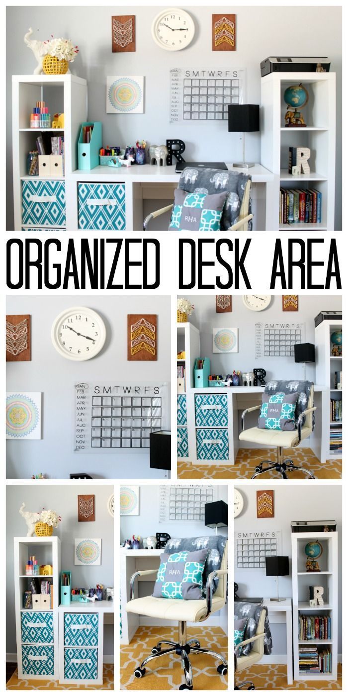 Desk Organizing Ideas