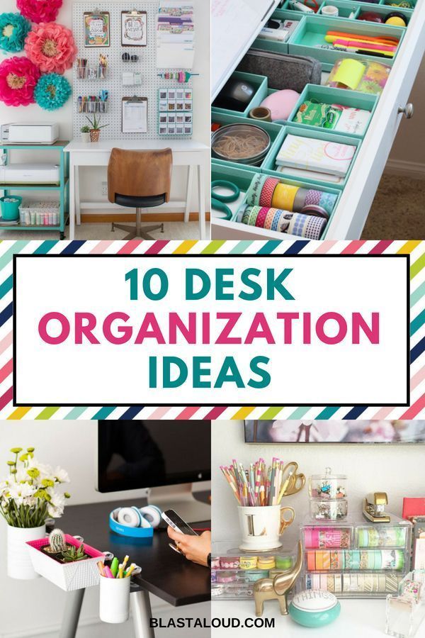 Desk Organizing Ideas