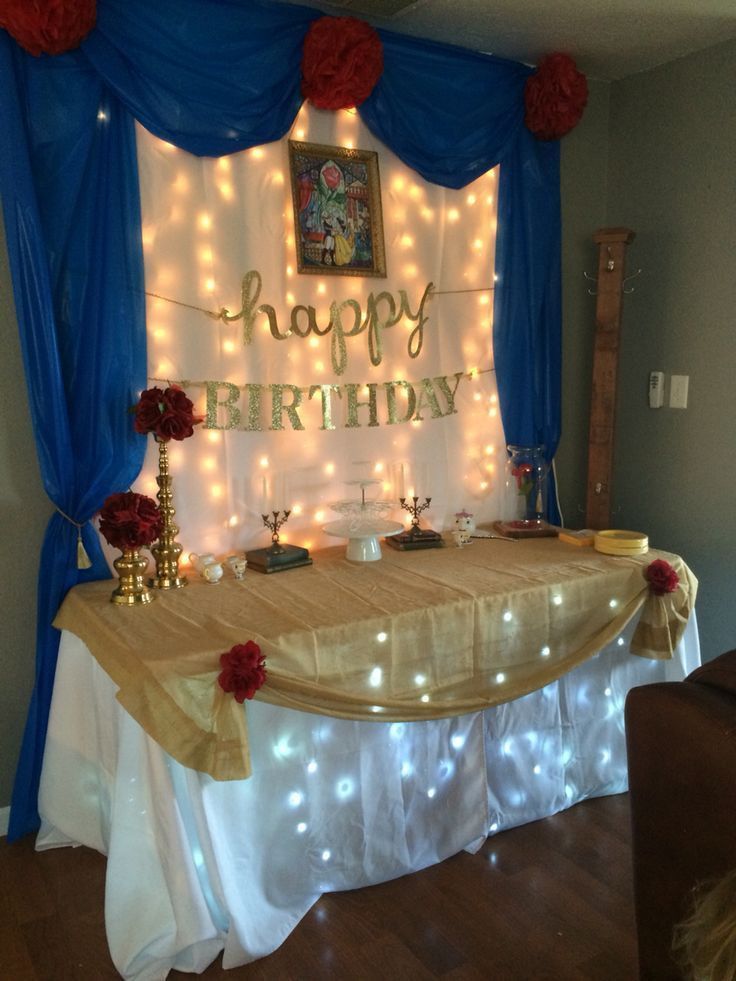 Beauty and the Beast Birthday Banner Inspirational Nice Table Idea Beauty and th... - Beauty and the Beast Birthday Banner Inspirational Nice Table Idea Beauty and th... -   12 beauty And The Beast birthday ideas