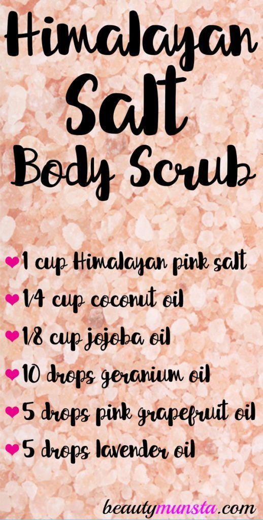 How to Make Body Scrub with Himalayan Pink Salt - beautymunsta - free natural beauty hacks and more! - How to Make Body Scrub with Himalayan Pink Salt - beautymunsta - free natural beauty hacks and more! -   12 beauty Natural pink ideas
