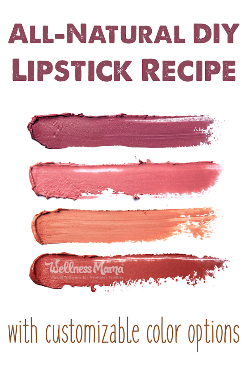 How to Make Homemade Lipstick | Wellness Mama - How to Make Homemade Lipstick | Wellness Mama -   diy Makeup lipstick