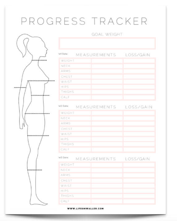 Free Printable Fitness Tracker - Cassie Scroggins - Free Printable Fitness Tracker - Cassie Scroggins -   12 fitness Challenge tracker ideas
