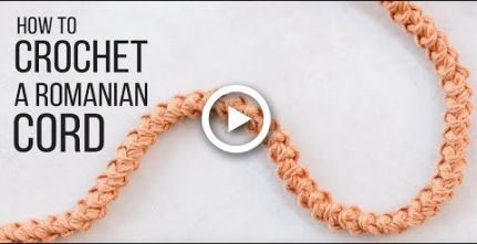 How To Crochet a Romanian Cord for STURDY Bag and Purse Straps - Easy! - How To Crochet a Romanian Cord for STURDY Bag and Purse Straps - Easy! -   13 diy Bag strap ideas