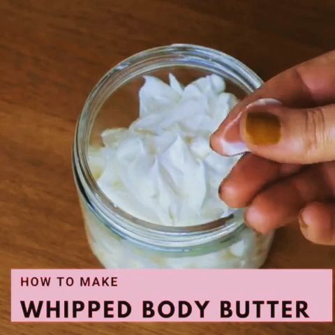 Shea Butter & Coconut Oil Whipped Body Butter - Shea Butter & Coconut Oil Whipped Body Butter -   13 diy Beauty scrubs ideas