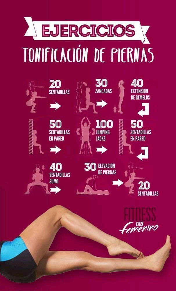 Ponte en forma con estos retos + Yapa - Ponte en forma con estos retos + Yapa -   13 fitness Mujer ejercicio ideas