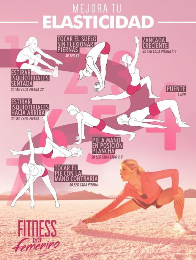 Para mejorar la elasticidad - Para mejorar la elasticidad -   13 fitness Mujer ejercicio ideas