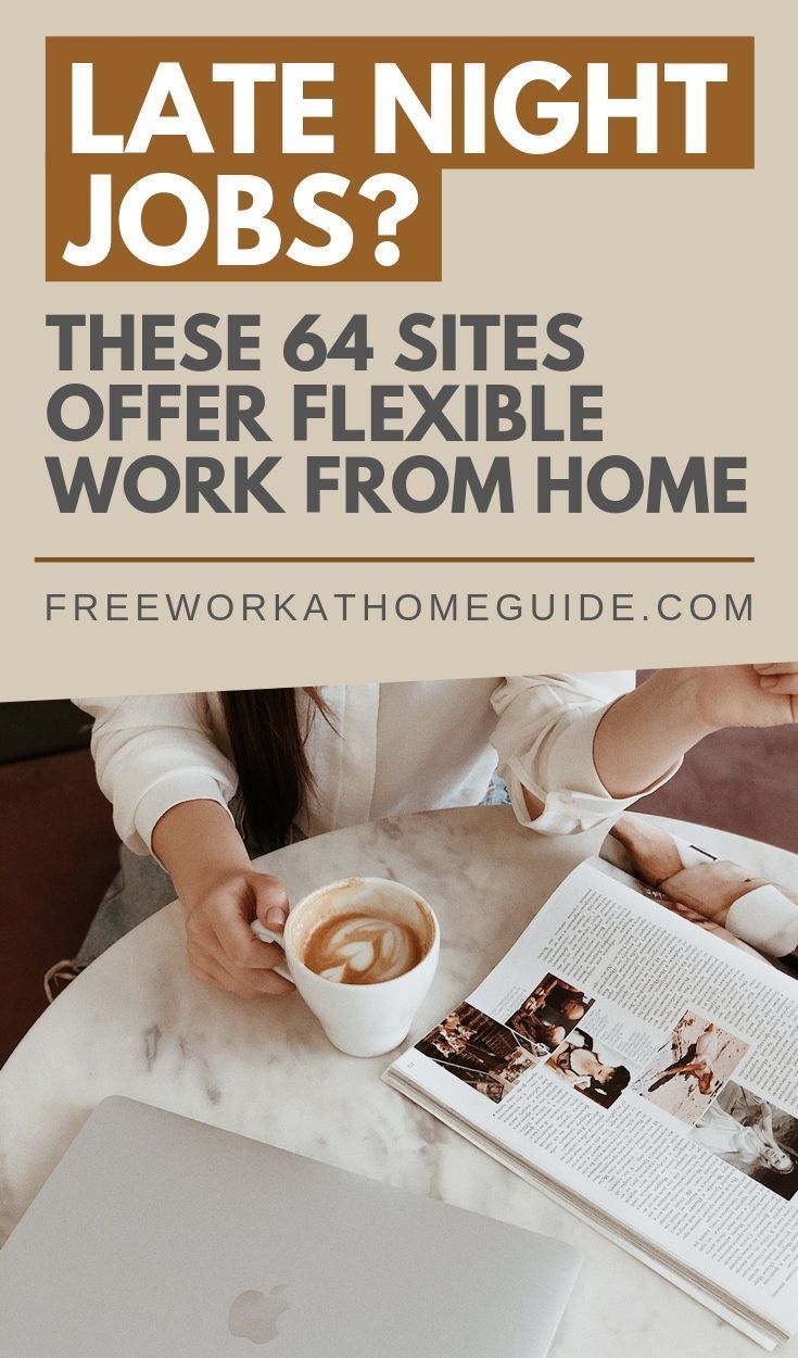 Late Night Jobs? These 64 Sites Offer Flexible Work from Home - Late Night Jobs? These 64 Sites Offer Flexible Work from Home -   13 late night diy For Teens ideas
