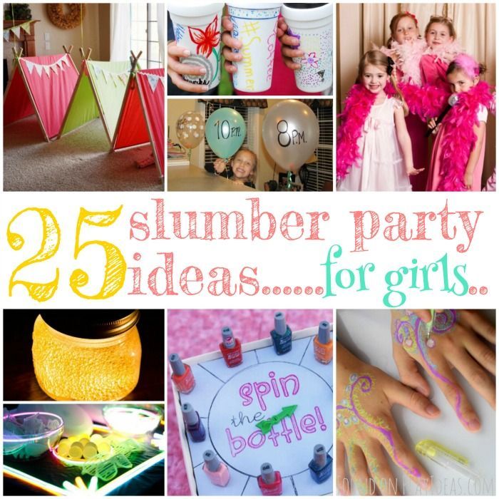 25 Giggle-Inducing Slumber Party Ideas For Girls - 25 Giggle-Inducing Slumber Party Ideas For Girls -   13 late night diy For Teens ideas