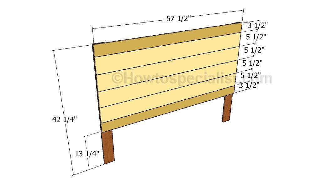 Full size headboard plans | HowToSpecialist - How to Build, Step by Step DIY Plans - Full size headboard plans | HowToSpecialist - How to Build, Step by Step DIY Plans -   14 diy Headboard full size bed ideas