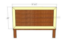 Full size headboard plans | HowToSpecialist - How to Build, Step by Step DIY Plans - Full size headboard plans | HowToSpecialist - How to Build, Step by Step DIY Plans -   14 diy Headboard full size bed ideas