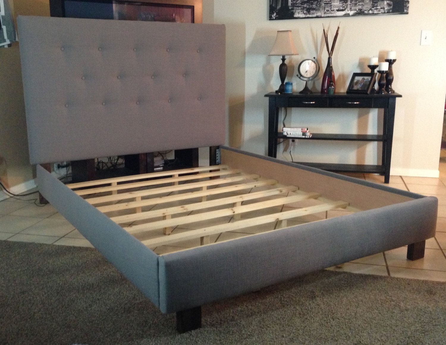 cal king platform bed frame adjustable - Feifan Furniture - cal king platform bed frame adjustable - Feifan Furniture -   14 diy Headboard full size bed ideas