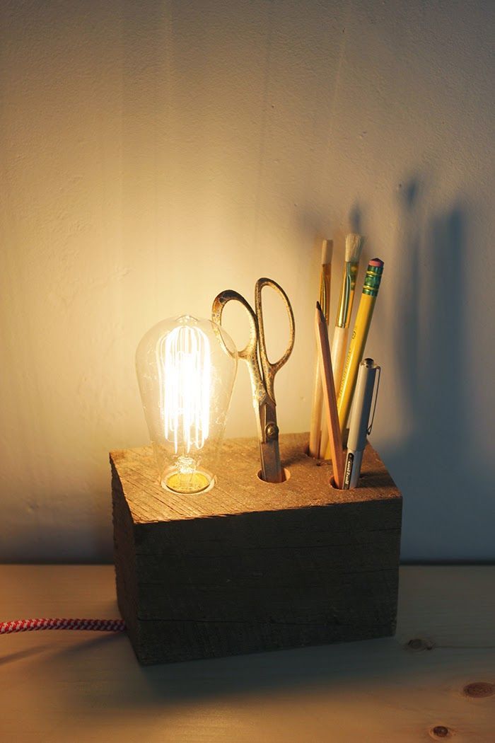 DIY | Wooden Base Desk Lamp - DIY | Wooden Base Desk Lamp -   14 diy Lamp desk ideas