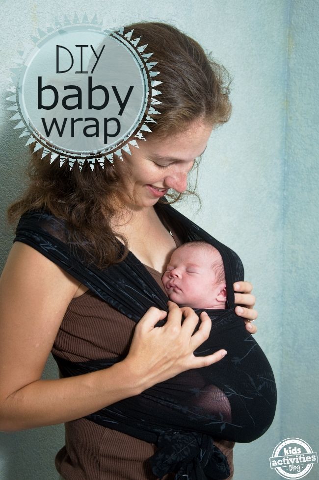 How to Make a {No-Sew} Baby Wrap - How to Make a {No-Sew} Baby Wrap -   15 diy Baby carrier ideas