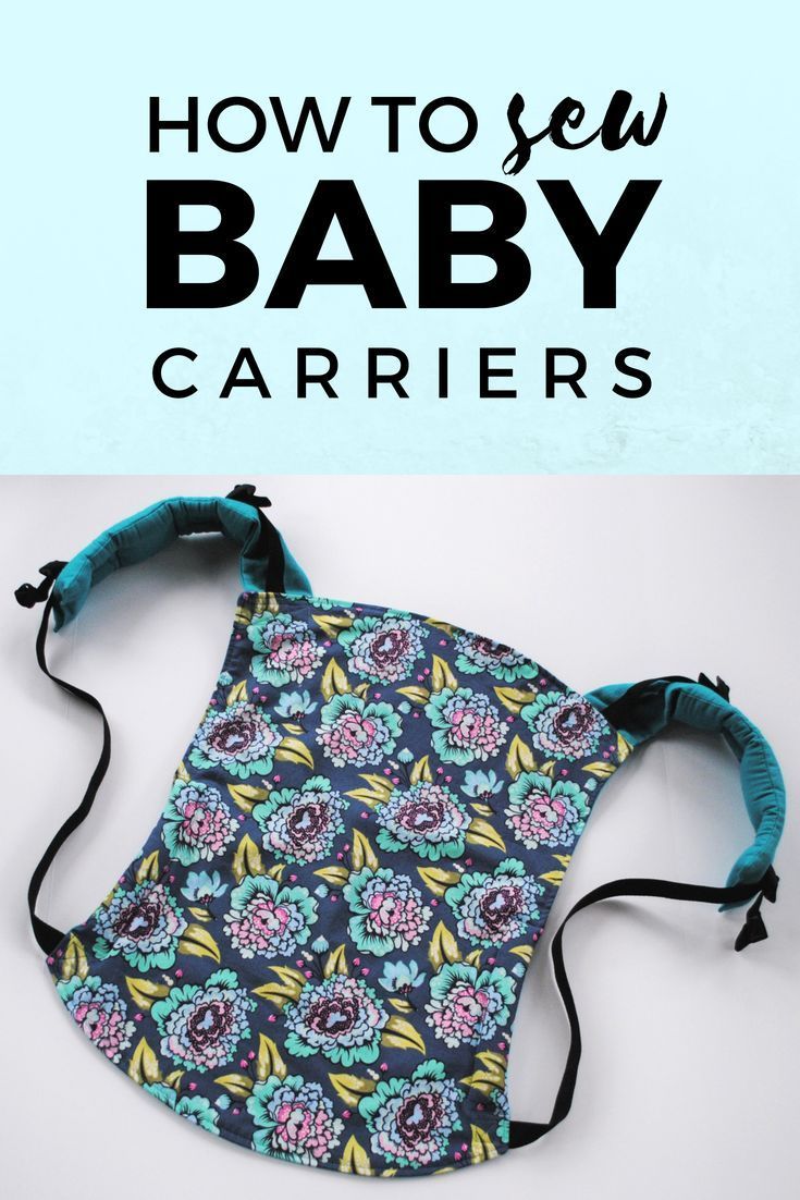 15 diy Baby carrier ideas