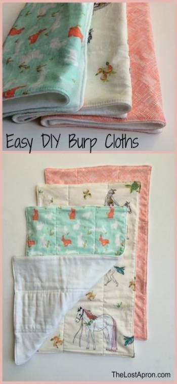 Diy baby bibs and burp cloths shower gifts 65+ new ideas - Diy baby bibs and burp cloths shower gifts 65+ new ideas -   15 diy Baby naaien ideas