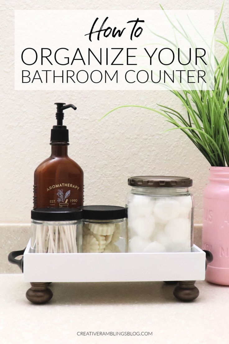 Get Organized with a Bathroom Tray - Creative Ramblings - Get Organized with a Bathroom Tray - Creative Ramblings -   15 diy Bathroom tray ideas