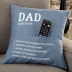 Definition of Him Personalized 14-inch Pocket Pillow - Definition of Him Personalized 14-inch Pocket Pillow -   15 diy Gifts for dad ideas