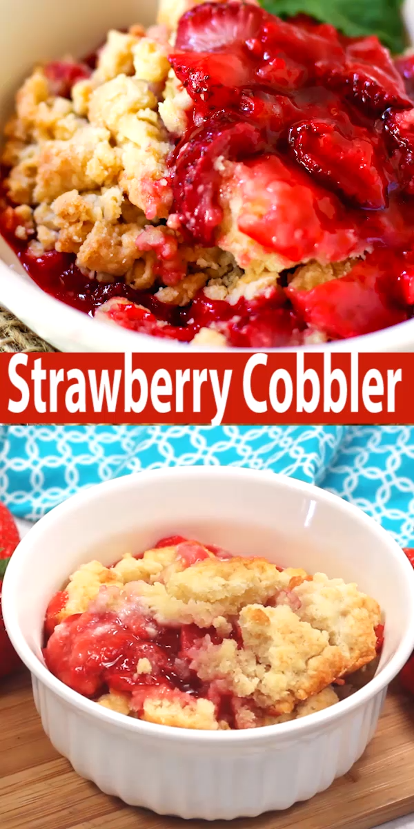 STRAWBERRY COBBLER - STRAWBERRY COBBLER -   15 fitness Rezepte dessert ideas