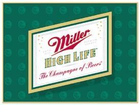 Miller High Life Logo Tin Sign - Miller High Life Logo Tin Sign -   16 beauty Life sign ideas