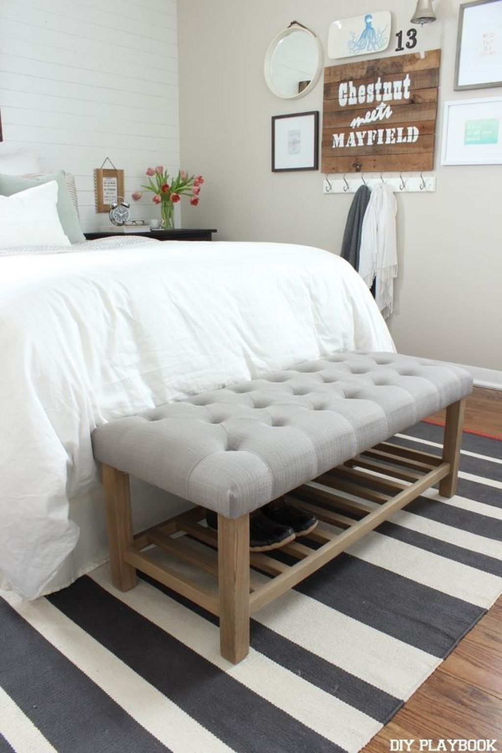 17 diy Bedroom bench ideas
