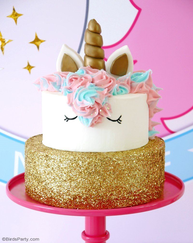 How To Make a Unicorn Birthday Cake - How To Make a Unicorn Birthday Cake -   17 diy Facile fille ideas