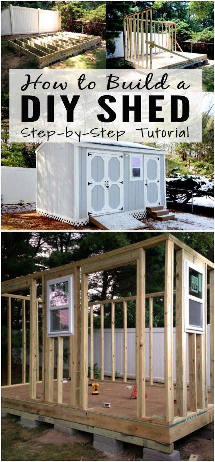 30 Easy DIY Shed Plans To Store More Than Your Tools • DIY Home Decor - 30 Easy DIY Shed Plans To Store More Than Your Tools • DIY Home Decor -   17 diy Garden shed ideas