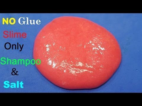Shampoo Slime No Glue Easy ! Diy Slime Only shampoo and Salt - DIY Crafts - Shampoo Slime No Glue Easy ! Diy Slime Only shampoo and Salt - DIY Crafts -   17 diy Slime youtube ideas