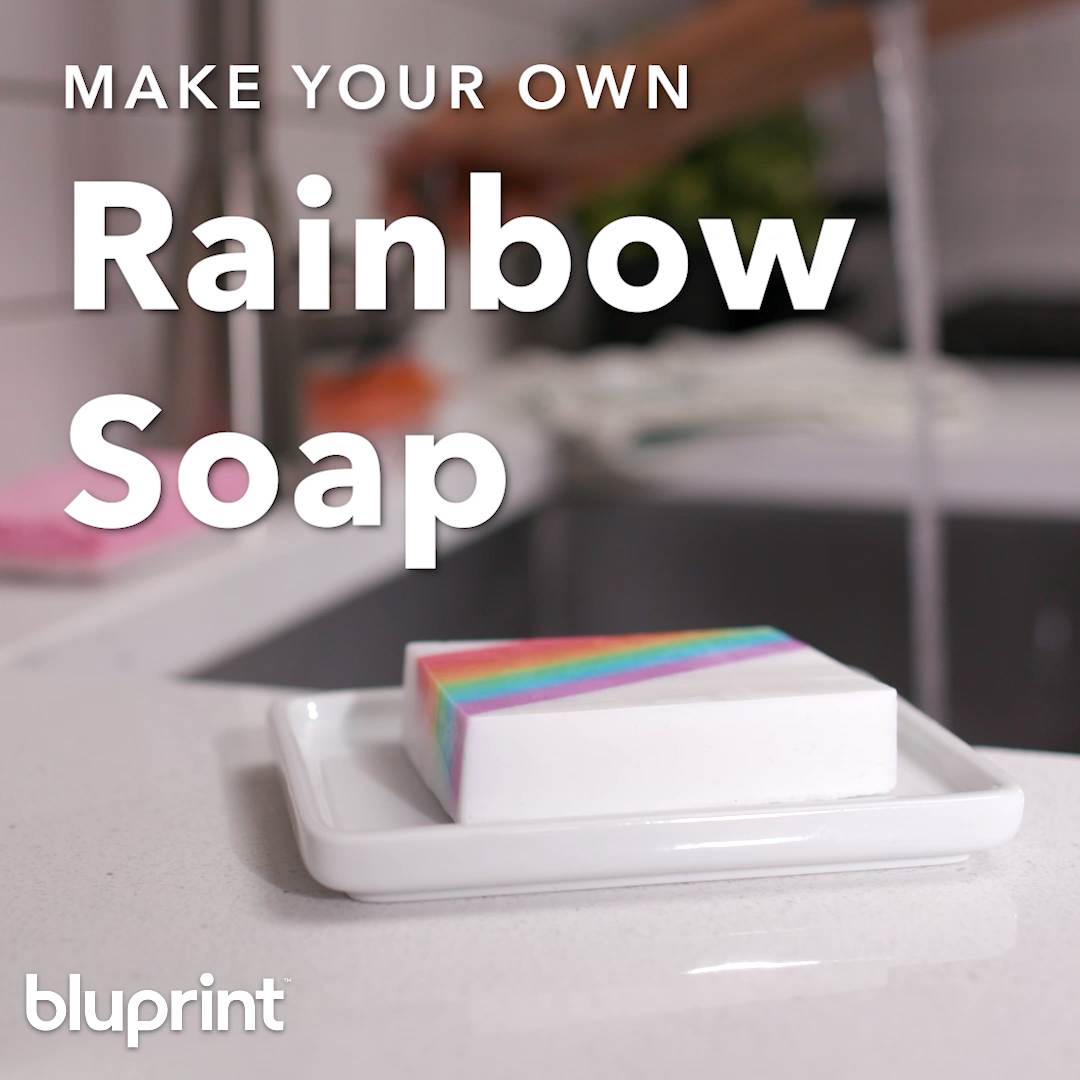 DIY Rainbow Soap - DIY Rainbow Soap -   17 diy Soap making ideas