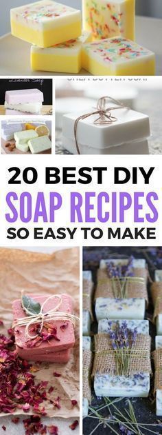 25 Homemade Soap Recipes That Are Easier Than You Think - Craftsonfire - 25 Homemade Soap Recipes That Are Easier Than You Think - Craftsonfire -   17 diy Soap making ideas